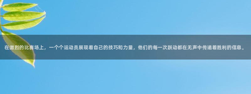 vsport体育官方正版app集团官网首页网址:在激烈的比赛